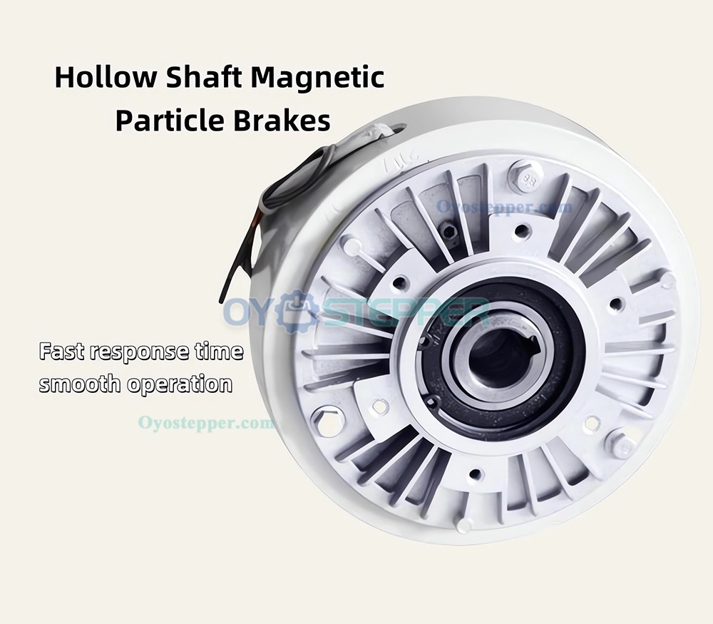 FZ-K Hollow Shaft Type Magnetic Powder Brake 6-200Nm 24V Magnetic Particle Brake