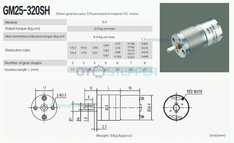 2Pcs 6V 12V High Torque Brush DC Gear Motor with Spur Gearbox 3kg.cm Permanent Magnet Motor
