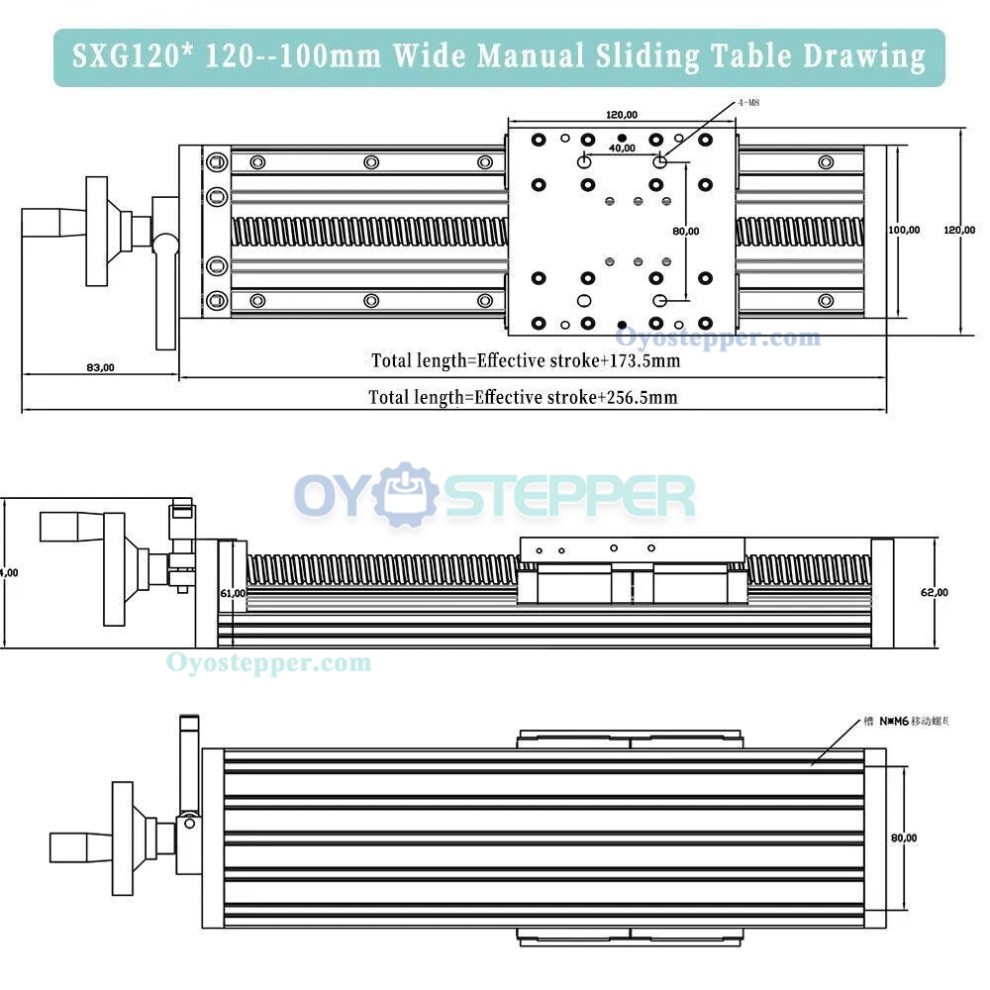 Heavy Duty Linear Motion Guide Ball Screw Stage 70-100kg 4Pcs HGR15 X Y Z CNC Slide Table