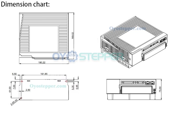 JASD20002-20B High Voltage AC Servo Motor Driver Controller 2KW 220V Single /3 Phase