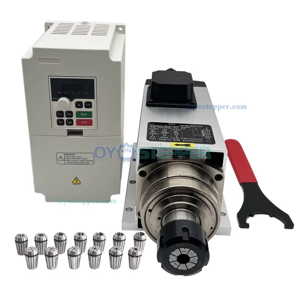 Buy JGF-60-24Z/4.5 + H100-5.5S2/T4 4.5KW 220V/380V Air Cooled CNC ...