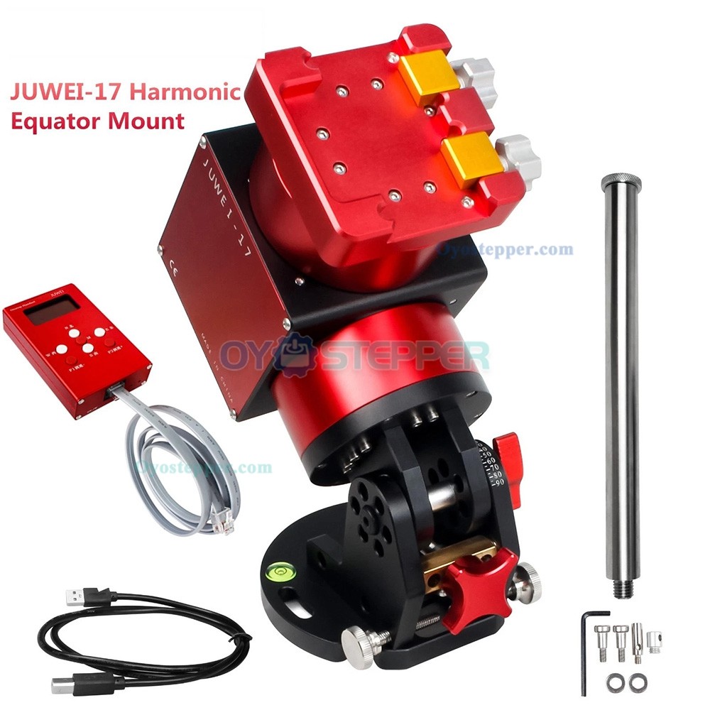 JUWEI-17 Harmonic Drive Equatorial Mount for Astronomical Telescope Observation Theodolite JUWEI-17 Harmonic Drive Equatorial Mount for Astronomical Telescope Observation Theodolite