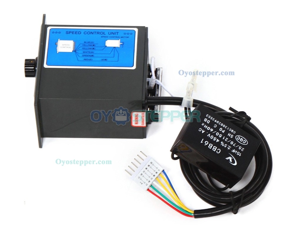WUP 60W AC Gear Induction Motor 10:1 3.8Nm 135RPM Reversible Motor with Variable Speed Controller WUP 60W AC Gear Induction Motor 10:1 3.8Nm 135RPM Reversible Motor with Variable Speed Controller