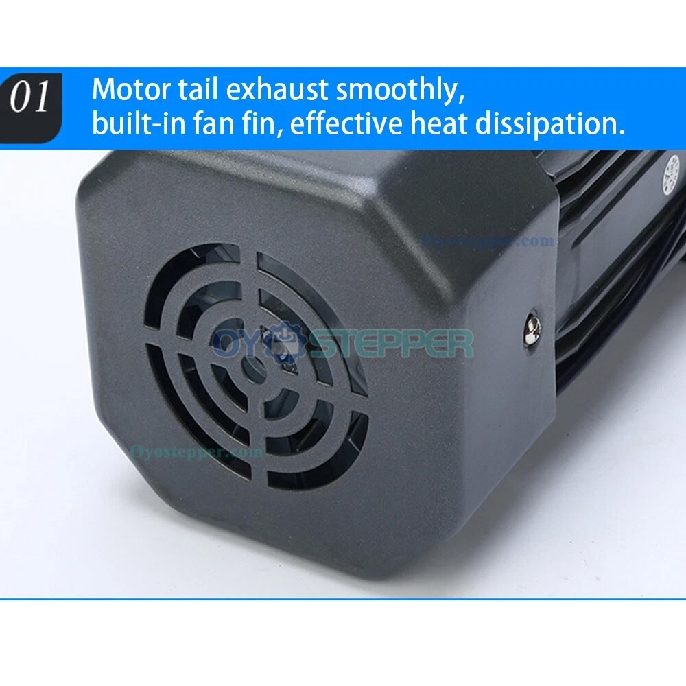90W AC Induction Gear Motor 20:1 13Nm Single-phase with with Variable Speed Control 90W AC Induction Gear Motor 20:1 13Nm Single-phase with with Variable Speed Control