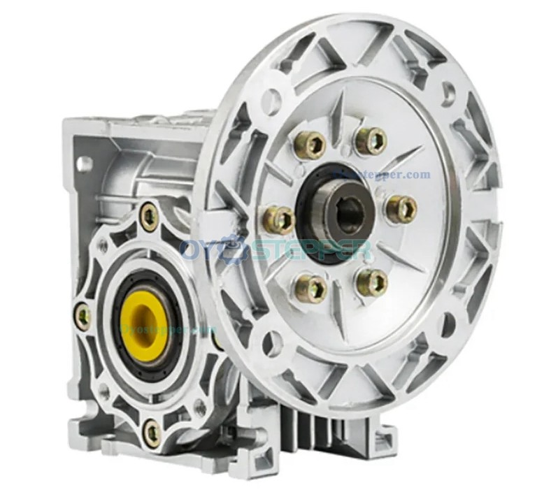 Round NMRV040 Worm Speed Reducer Ratio 5:1 80:1 Input 9mm/11mm/14mm Output 18mm
