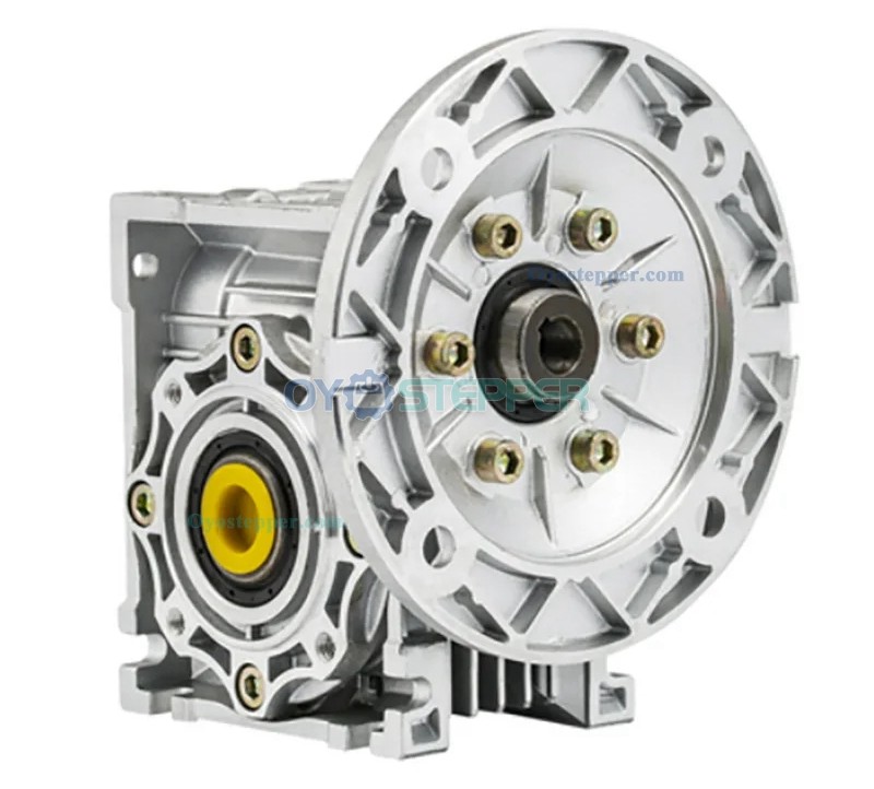 NMRV050 Round Worm Gear Reducer Ratio 5:1-100:1 Input 11mm 14mm 19mm Output 25mm