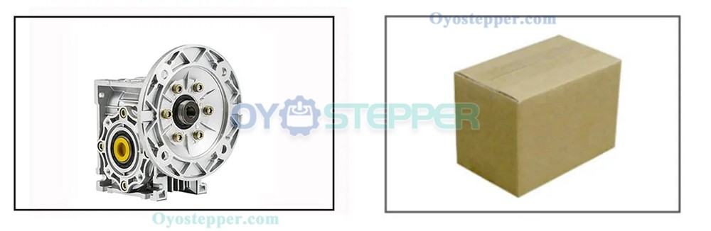 NMRV050 Round Worm Gear Reducer Ratio 5:1-100:1 Input 11mm 14mm 19mm Output 25mm