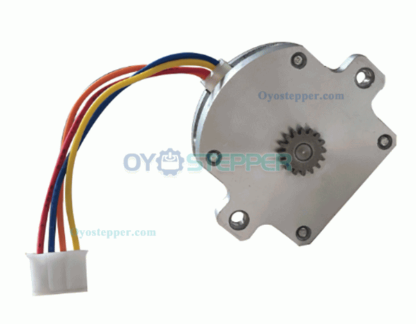 Oukeda Nema 11 Flat Pancake Stepper Motor with Gearbox 2 Phase 1.8 Deg 2.5Ncm 4 Wires