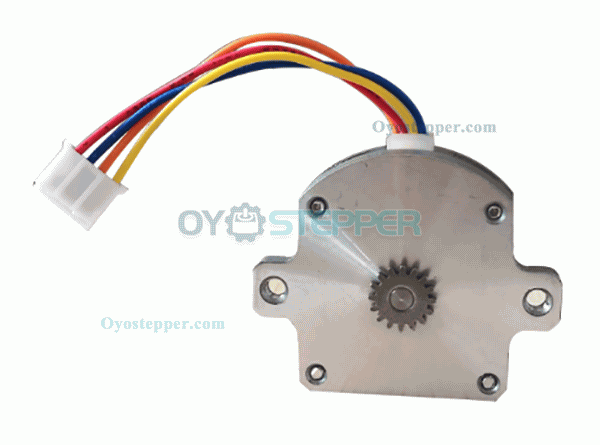 Oukeda Nema 11 Flat Pancake Stepper Motor with Gearbox 2 Phase 1.8 Deg 2.5Ncm 4 Wires