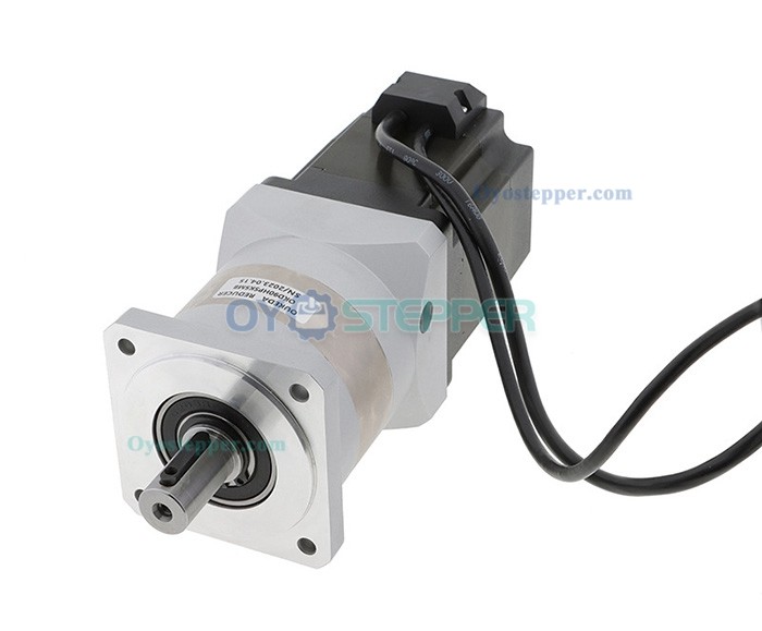 Oukeda NEMA 34 Stepper Motor with Planetary Gearbox Ratio 5:1/10:1/20:1/50:1 48V 3000RPM