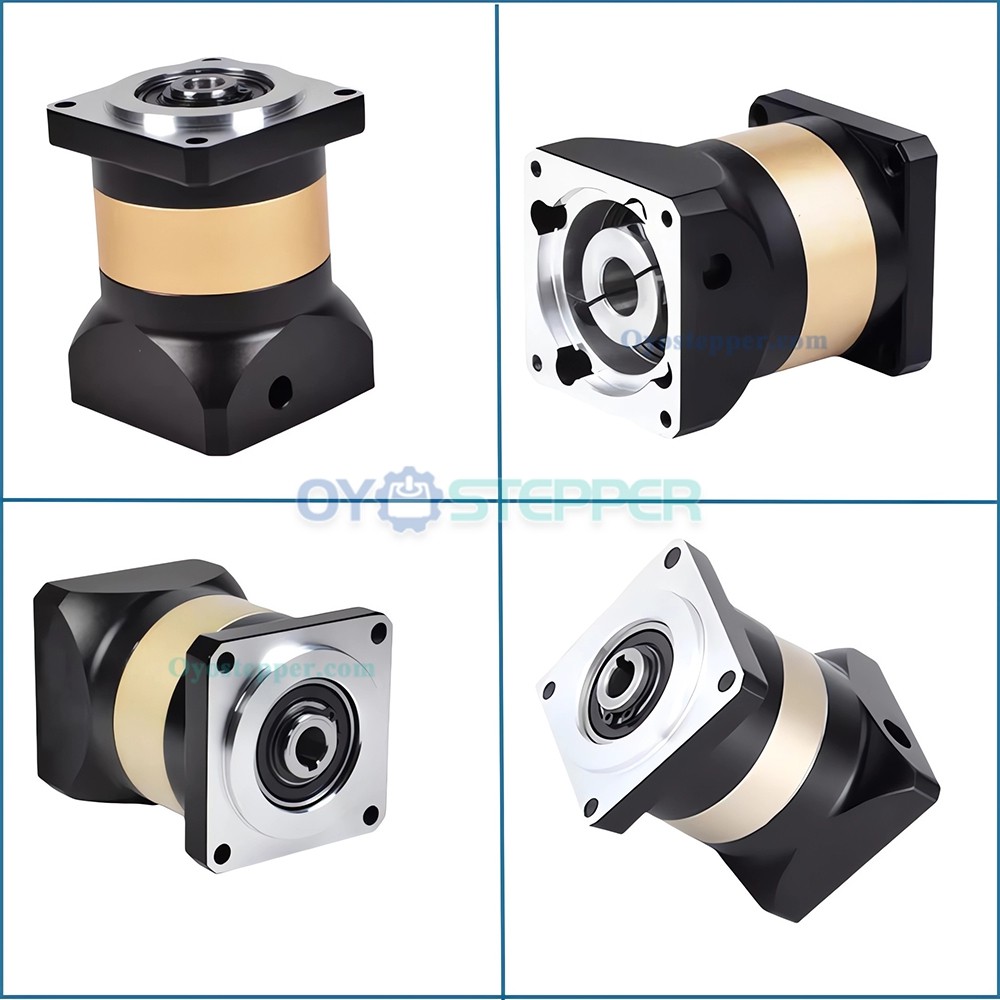 Hollow Hole Output Planetary Reducer Spur Gear Gearbox Fit NEMA 23, 34 Stepper Motor 80/110/130/180mm Servo Motor Hollow Hole Output Planetary Reducer Spur Gear Gearbox Fit NEMA 23, 34 Stepper Motor 80/110/130/180mm Servo Motor