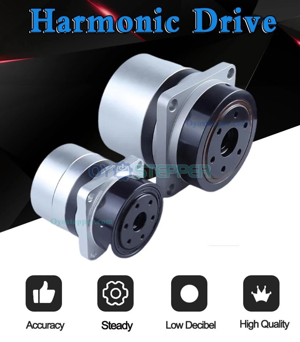 PG Series Harmonic Drive Gearbox Ratio 50/80/100:1 Harmonic Gear Reducer 20 Arc-sec