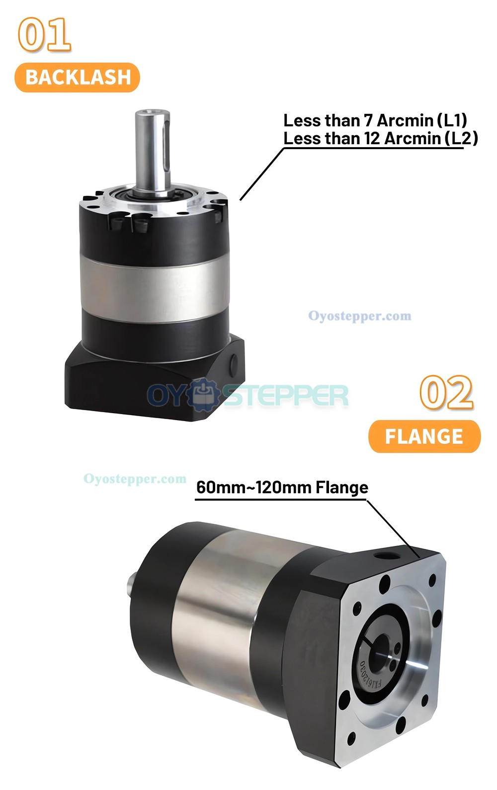 PLE060 Planetary Gearbox Reducer for NEMA23 Stepper Motor / 200W 400W 60mm AC Servo Motor PLE060 Planetary Gearbox Reducer for NEMA23 Stepper Motor / 200W 400W 60mm AC Servo Motor