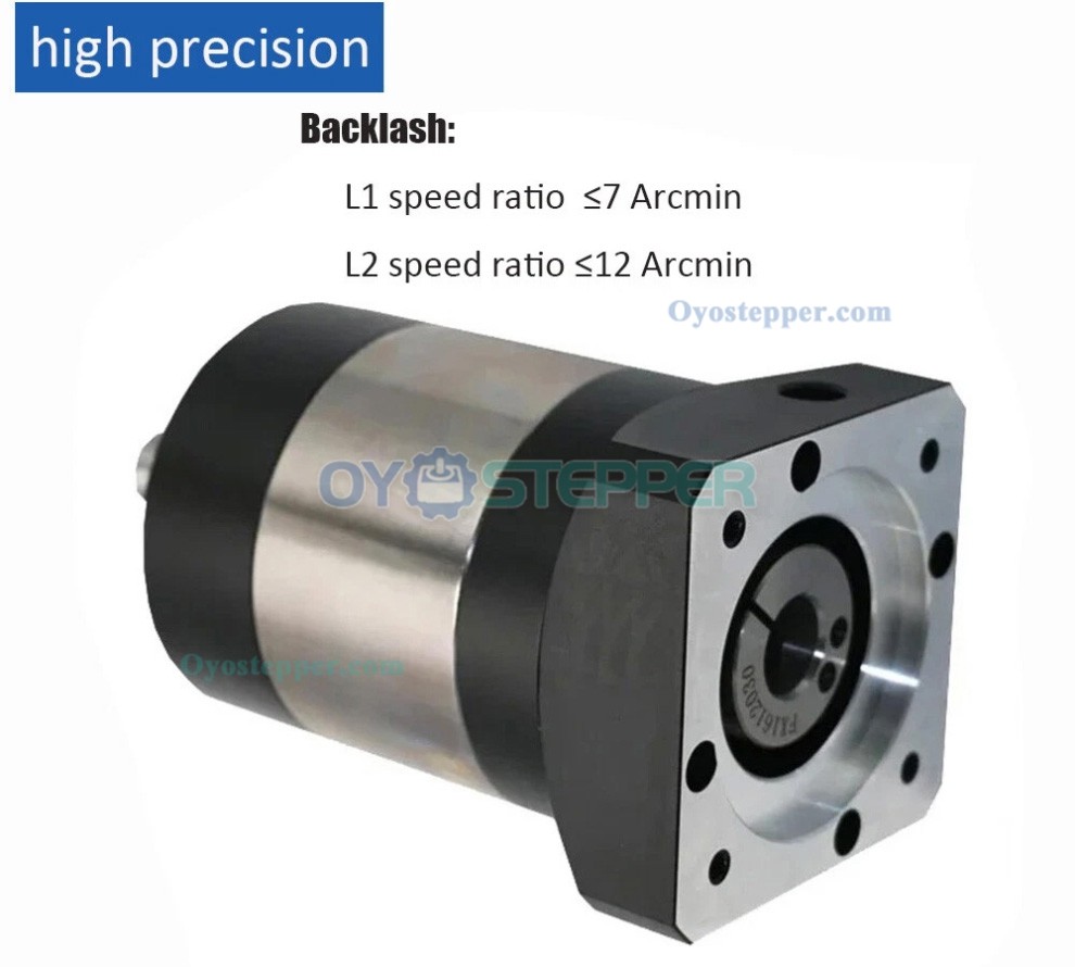 PLE080 Planetary Gearbox Speed Reducer for 80mm Servo Motor 7-12 Arcmin 19mm Input PLE080 Planetary Gearbox Speed Reducer for 80mm Servo Motor 7-12 Arcmin 19mm Input