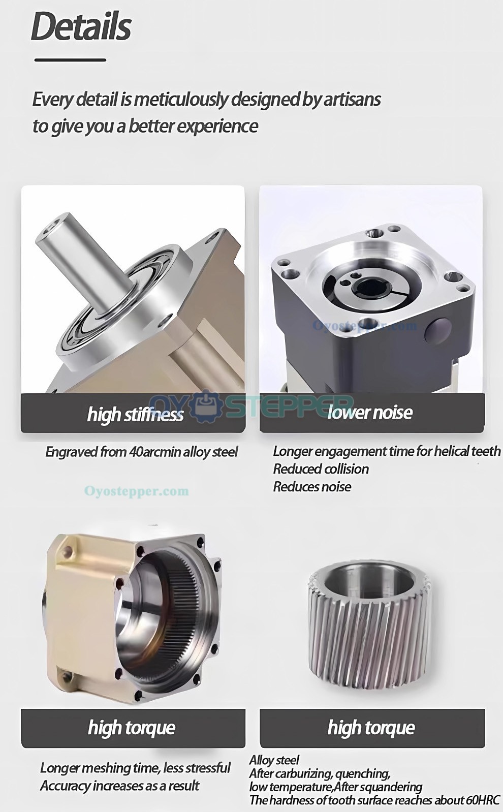 PLG042 Helical Gear Reducer Planetary Gearbox Fit NEMA 17 Stepper Motor / 40mm Servo Motor PLG042 Helical Gear Reducer Planetary Gearbox Fit NEMA 17 Stepper Motor / 40mm Servo Motor
