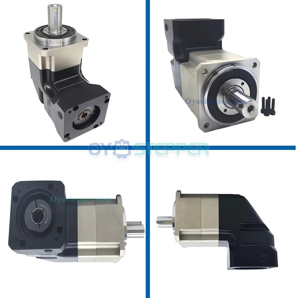 PLMG042 Right Angle Planetary Gearbox Gear 90 Degree Gearbox for Nema 17 Stepper Motor / 40mm Servo Motor PLMG042 Right Angle Planetary Gearbox Gear 90 Degree Gearbox for Nema 17 Stepper Motor / 40mm Servo Motor