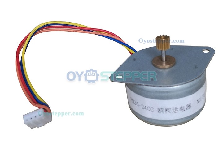 Oukeda PM Stepper Motor for Printer 7.5 Deg 2.45Ncm 12V 2 Phase Φ35 mm