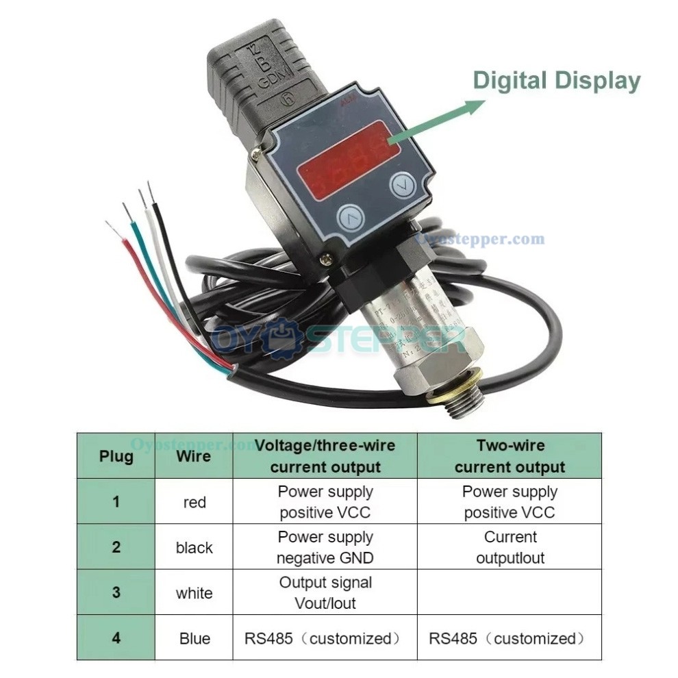 PT-719 IP65 Industry Hydraulic Pressure Sensor Transducer Sender 0-10V 4-20mA Pressure Transmitter PT-719 IP65 Industry Hydraulic Pressure Sensor Transducer Sender 0-10V 4-20mA Pressure Transmitter