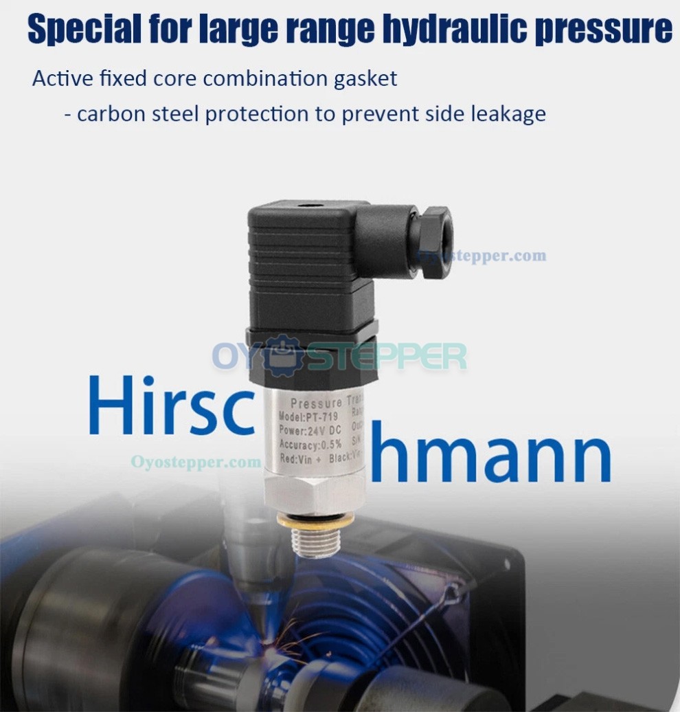 PT-719 IP65 Industry Hydraulic Pressure Sensor Transducer Sender 0-10V 4-20mA Pressure Transmitter PT-719 IP65 Industry Hydraulic Pressure Sensor Transducer Sender 0-10V 4-20mA Pressure Transmitter