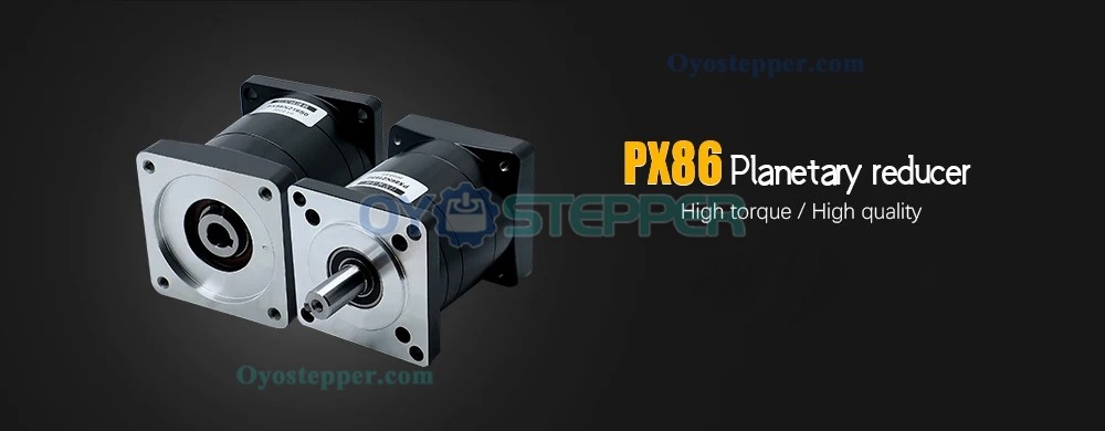 PX86 Planetary Gear Speed Reducer for Nema 34 Stepper Motor / Servo Motor