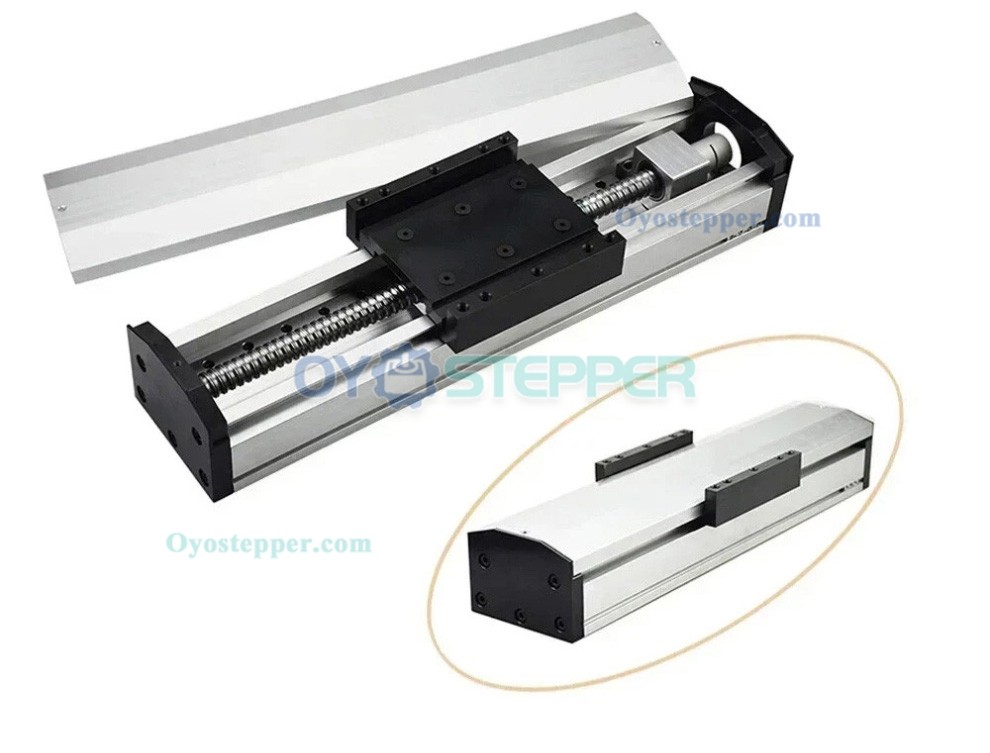QMF90 Fully Sealed Manual Ballscrew Slide Translation Stage 22-154lb CNC Linear Guide Module QMF90 Fully Sealed Manual Ballscrew Slide Translation Stage 22-154lb CNC Linear Guide Module