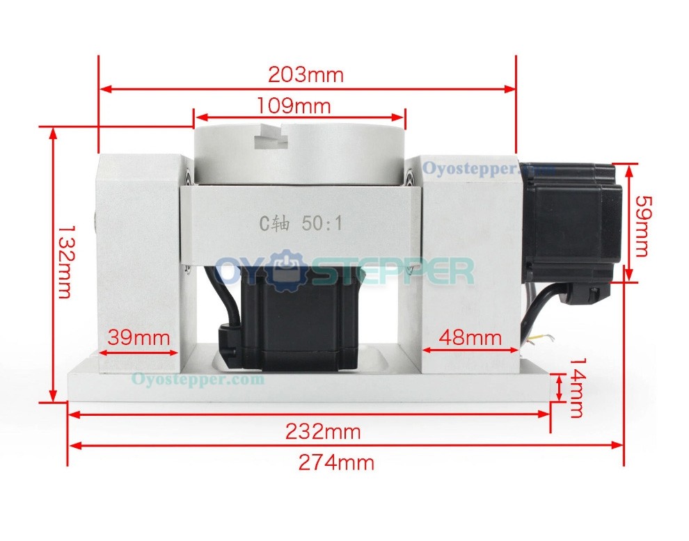 5th A C Rotary Axis Harmonic Drive Reducer 50:1 Dividing Head Harmonic Reducer GearBox 17-50 5th A C Rotary Axis Harmonic Drive Reducer 50:1 Dividing Head Harmonic Reducer GearBox 17-50