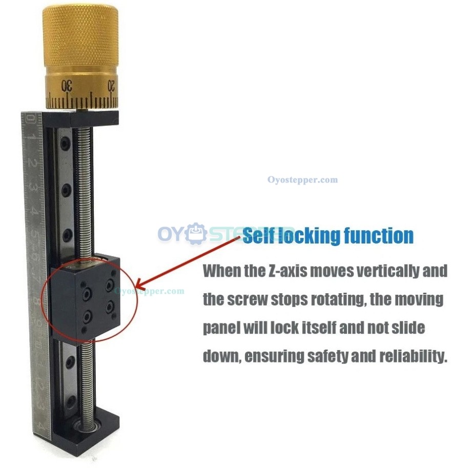 T-Type Mini Manual Linear Slide Table with Handwheel 50–300mm Stroke