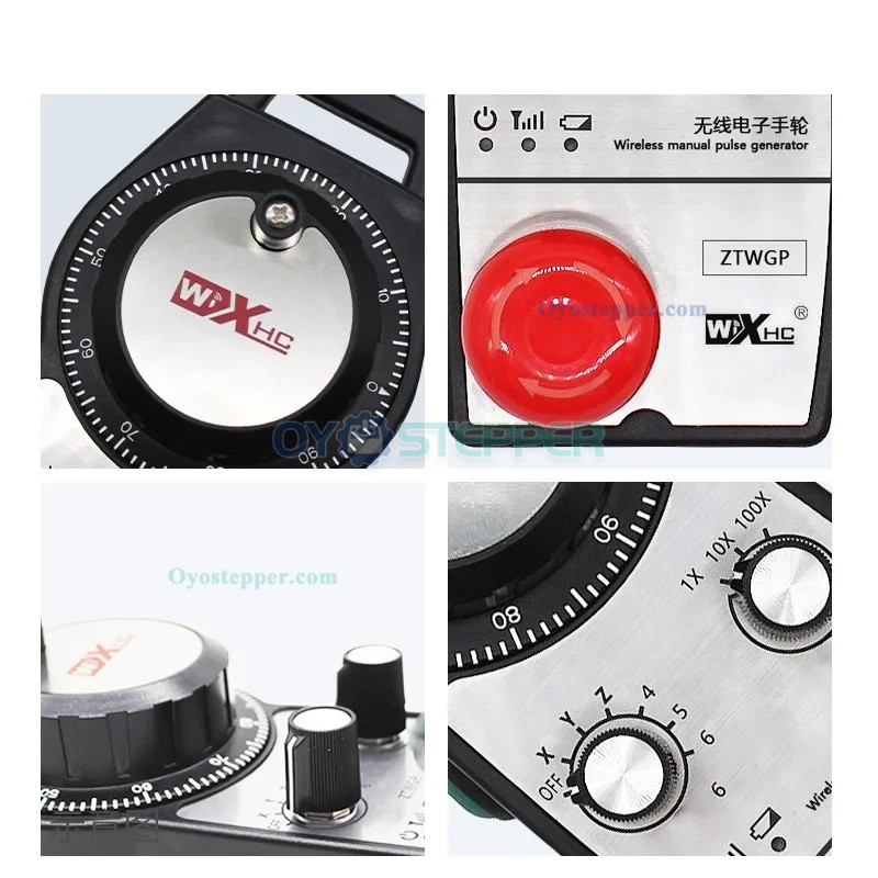 STWGP 6 Axis MPG Pendant Wireless CNC Handwheel Manual Pulse Generator+Receiver STWGP 6 Axis MPG Pendant Wireless CNC Handwheel Manual Pulse Generator+Receiver