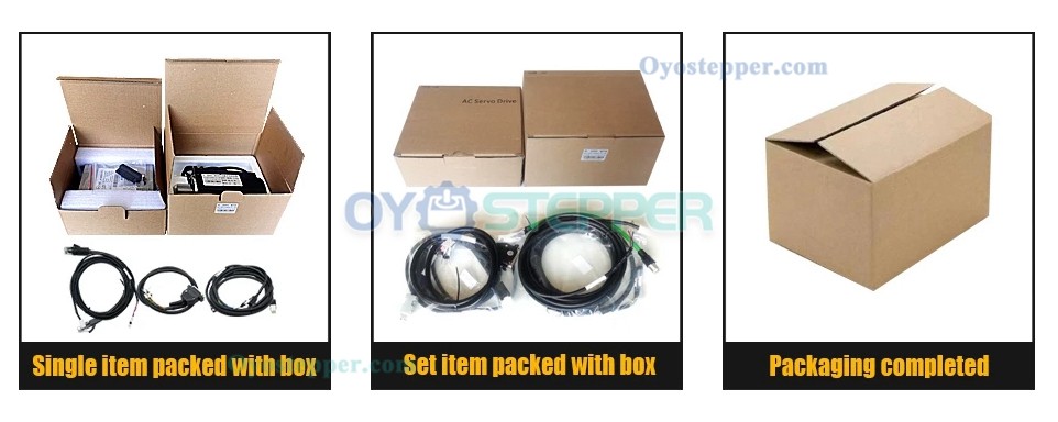 400W / 600W / 750W / 1000W AC Servo Motor & Driver Kit 110V / 220V 1.27Nm-3.8Nm For CNC Engraver