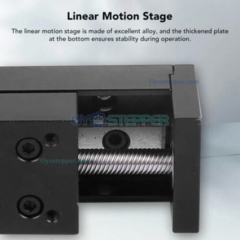 CNC Linear Stage Linear Guide Slide Module Mini Motorized Linear Stage 5-300 Stroke with Nema11 Motor Kit