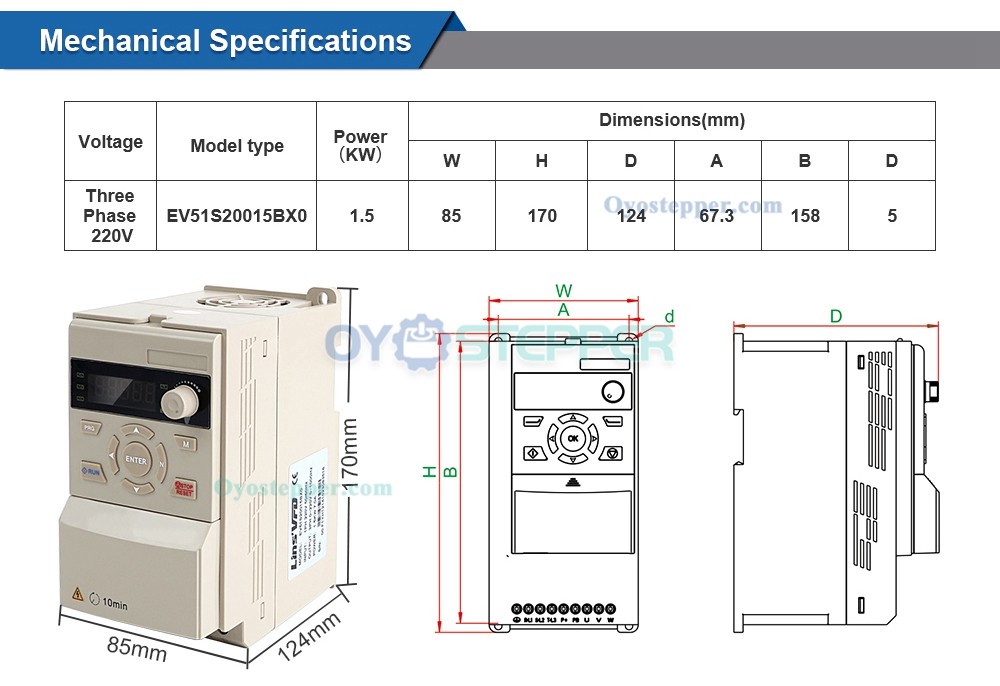 1.5KW CNC Air Cooled Spindle Motor 24000RPM 400Hz ER11+ 2HP VFD Variable Frequency Drive Inverter Kit