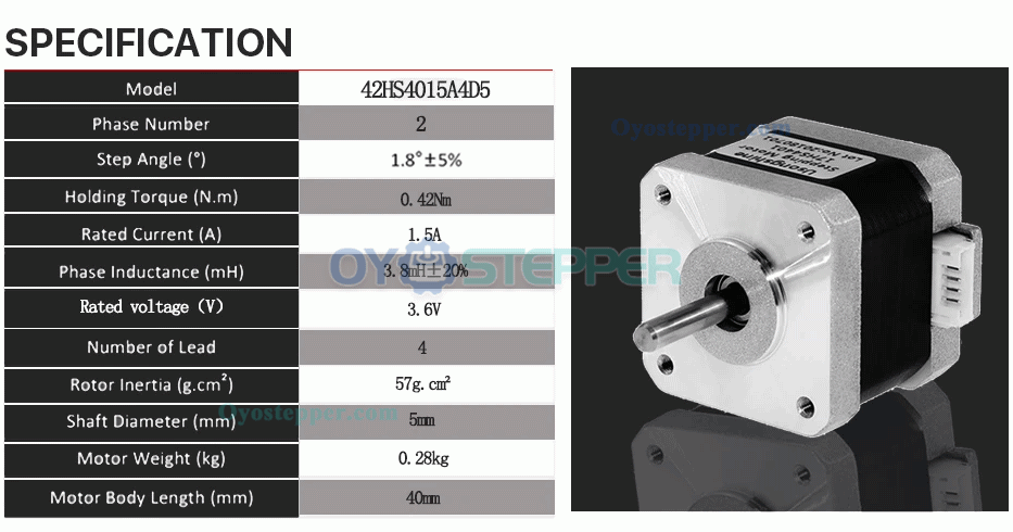 Neme 17 Stepper Motor + Harmonic Gear Speed Reducer + Stepper Driver Kit