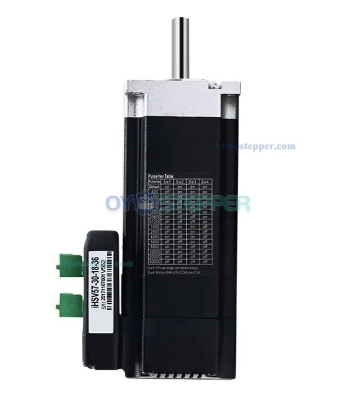 JMC Nema 23 Integrated AC Servo Motor with Driver 180W 36V 0.6N.m 3 Phase 3000RPM 60 x 60mm