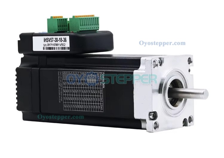 JMC Nema 23 Integrated AC Servo Motor with Driver 180W 36V 0.6N.m 3 Phase 3000RPM 60 x 60mm