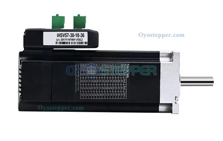 JMC Nema 23 Integrated AC Servo Motor with Driver 180W 36V 0.6N.m 3 Phase 3000RPM 60 x 60mm