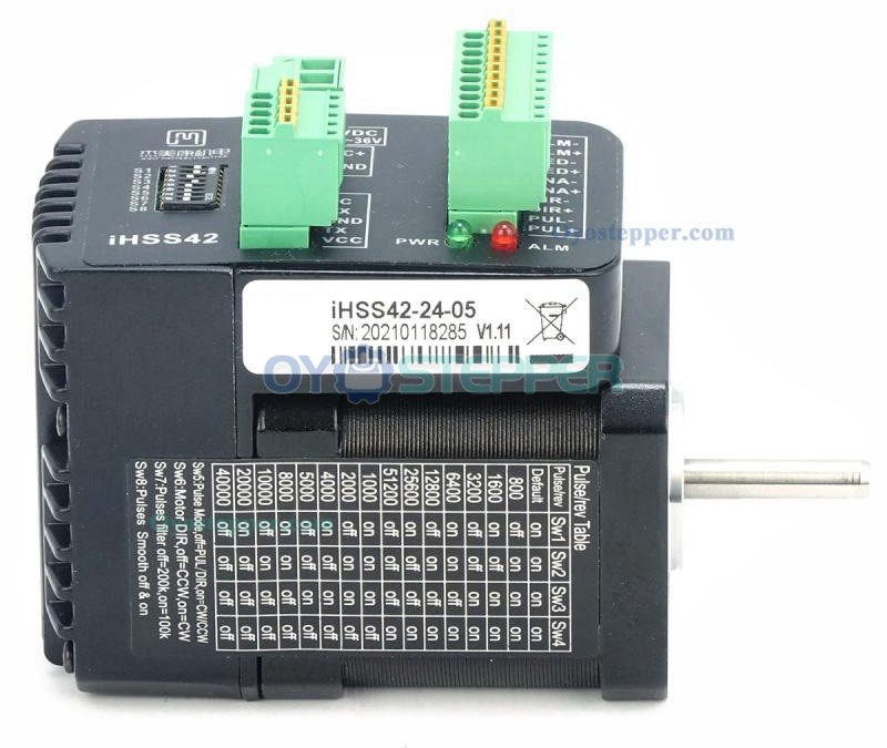 JMC Nema17 Integrated Closed Loop Stepper Motor 1.8 Deg 0.48Nm 1.2A 42 x 42mm