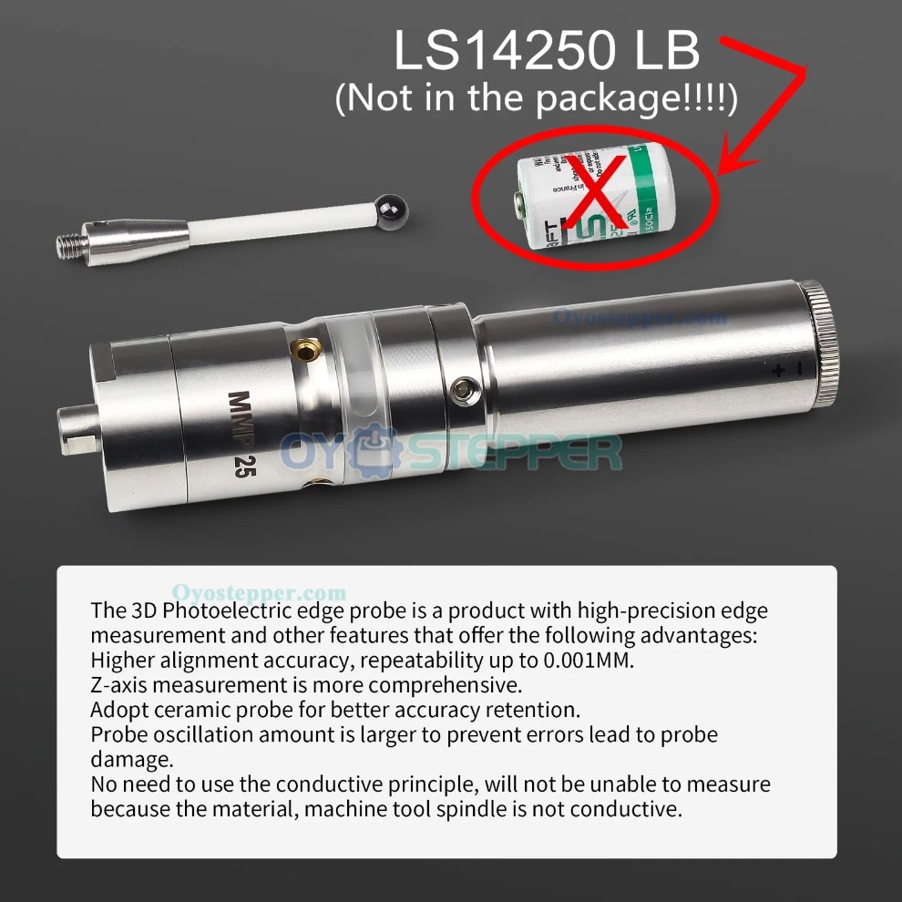 Buy MMP25 3D Edge Finder Touch Probe Trigger with Ceramic Probe ...