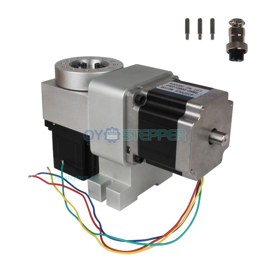 TRNC-A1-C1 CNC 4th 5th A C Rotary Axis Gearbox 50:1 Harmonic Drive Reducer Dividing Head TRNC-A1-C1 CNC 4th 5th A C Rotary Axis Gearbox 50:1 Harmonic Drive Reducer Dividing Head