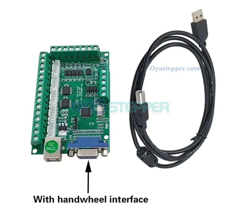 CNC Breakout Board USB Fit MACH3 100KHz 5-Axis Interface Driver Motion Controller CNC Breakout Board USB Fit MACH3 100KHz 5-Axis Interface Driver Motion Controller